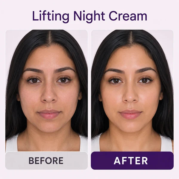 3D Lifting Cream before and after visual
