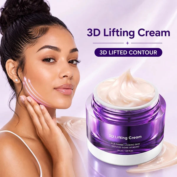 3D Lifting Cream with model