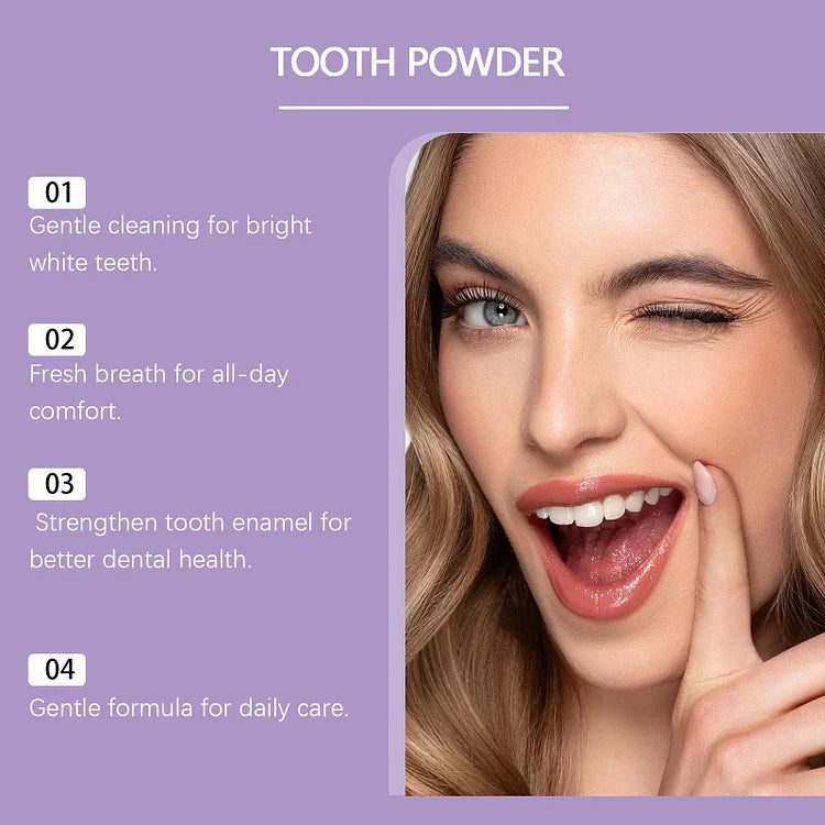 ✨ Advanced Teeth Whitening Powder