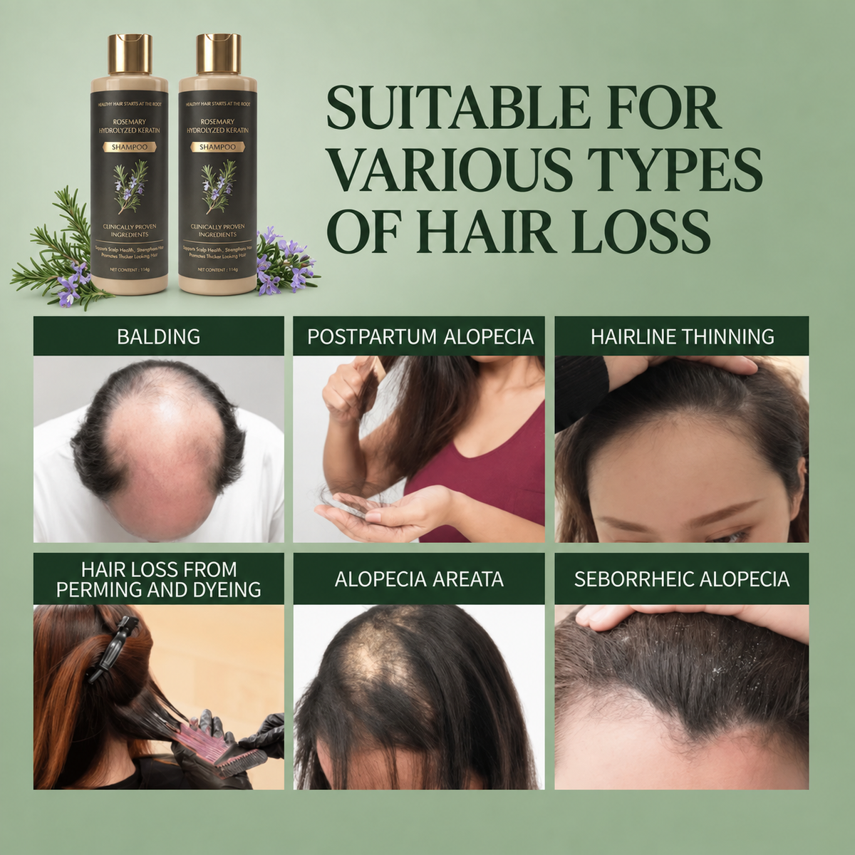 Growth-Support Shampoo - 2-Pack