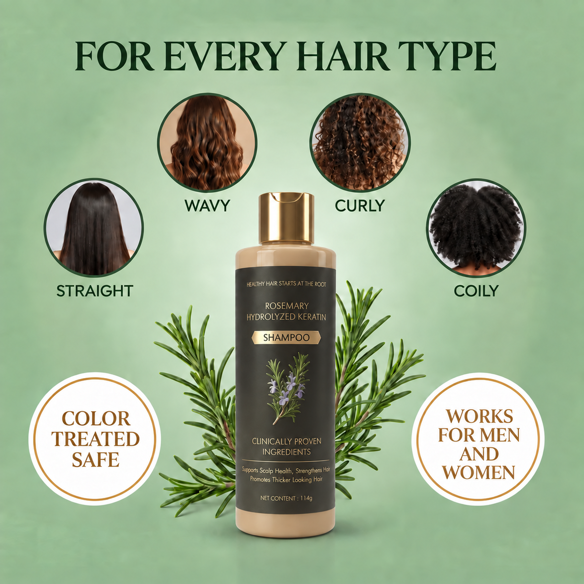 Growth-Support Shampoo - 2-Pack