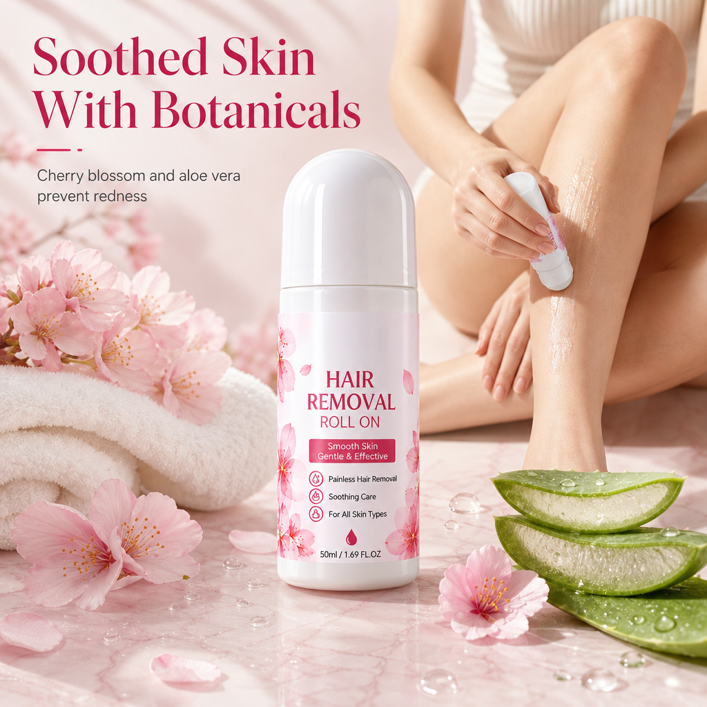 💥2026 HOT SALE💞50K+ SOLD! ✨ 50% OFF!💥Gentle Smooth Roll-On Body Hair Removal