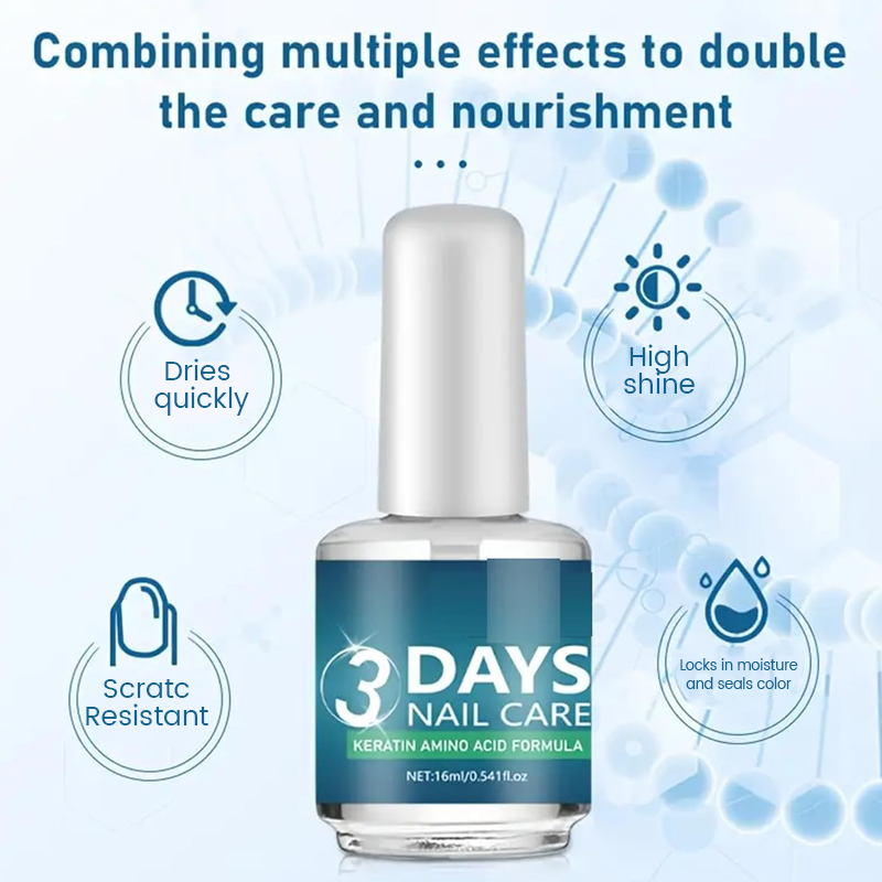 🌱 Clean Beauty Quick-Dry Nail Oil — Vegan, 9-Free & High-Shine Finish