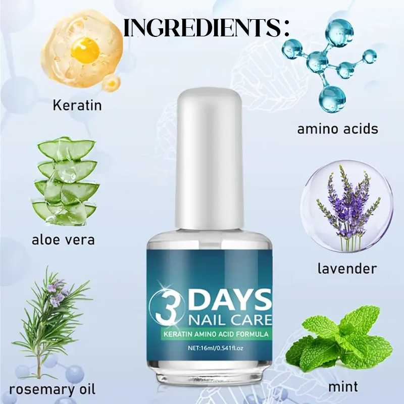 🌱 Clean Beauty Quick-Dry Nail Oil — Vegan, 9-Free & High-Shine Finish
