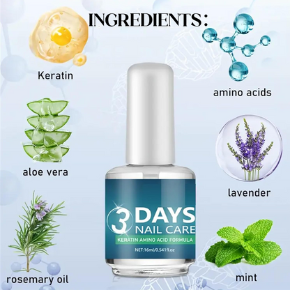🌱 Clean Beauty Quick-Dry Nail Oil — Vegan, 9-Free & High-Shine Finish