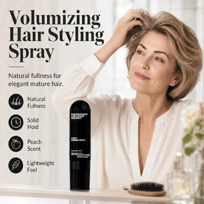 Peach-scented volumizing & setting spray