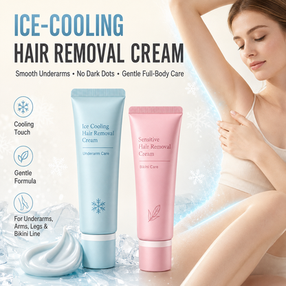 🔥2026 TOP PICK🥳 Hair Removal Cream – Enriched with Rose & Lavender Oil
