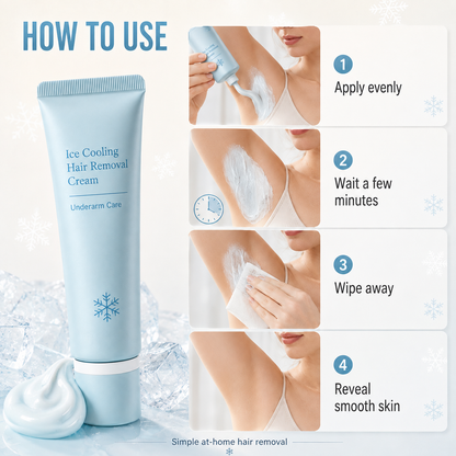 🔥2026 TOP PICK🥳 Hair Removal Cream – Enriched with Rose & Lavender Oil